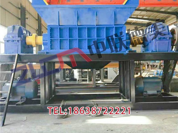 西藏廢舊木材撕碎機視頻