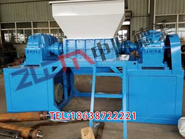 吉林塑料編織袋撕碎機生產視頻