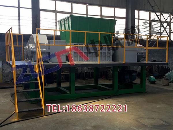 河北小型編織袋撕碎機生產視頻