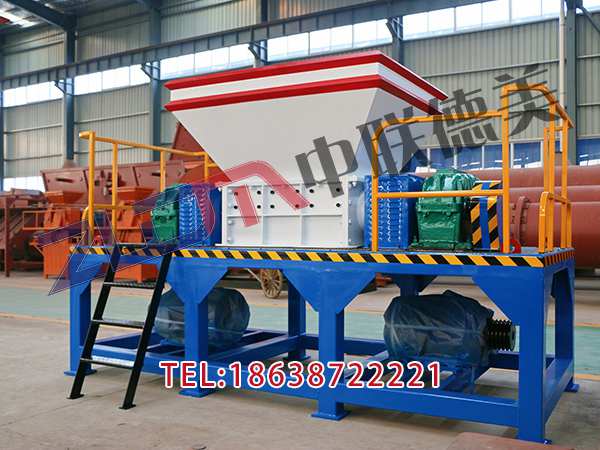 吉林雙軸編織袋撕碎機生產視頻